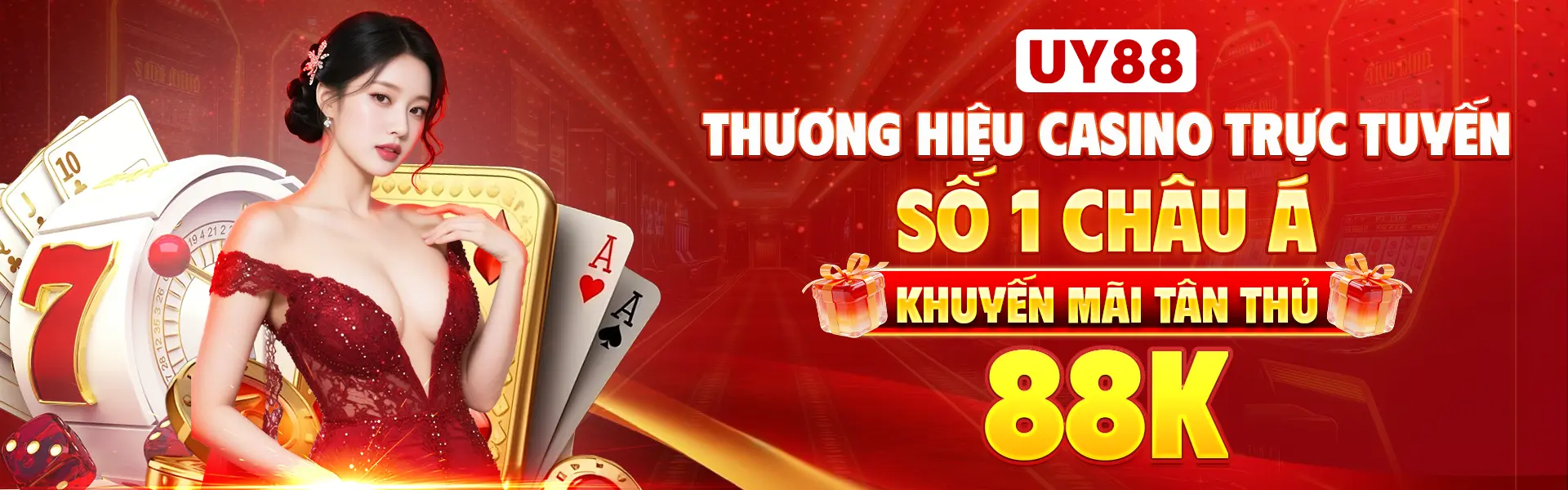 UY88 - Thương Hiệu Casino Trực Tuyến Số 1 Châu Á - Khuyến Mãi Tân Thủ 88K