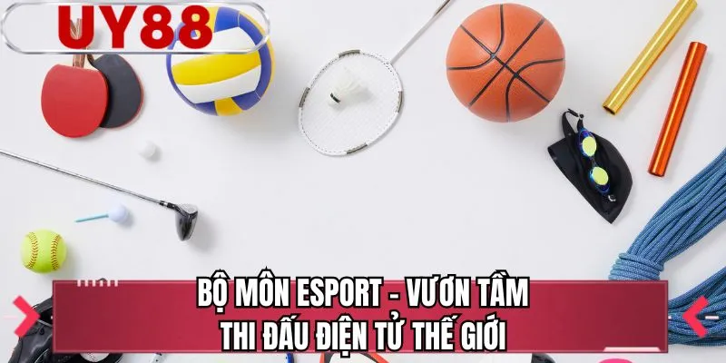 Bộ môn Esport - Vươn tầm thi đấu điện tử thế giới